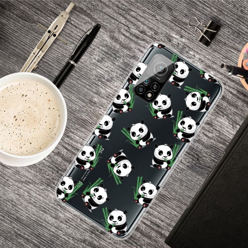 Hoesje Xiaomi Mi 10T / 10T Pro Telefoonhoesje Kleine Panda'S