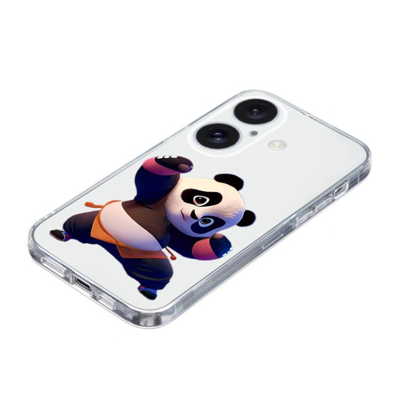 Case Hoesje iPhone 16 Plus Telefoonhoesje Panda