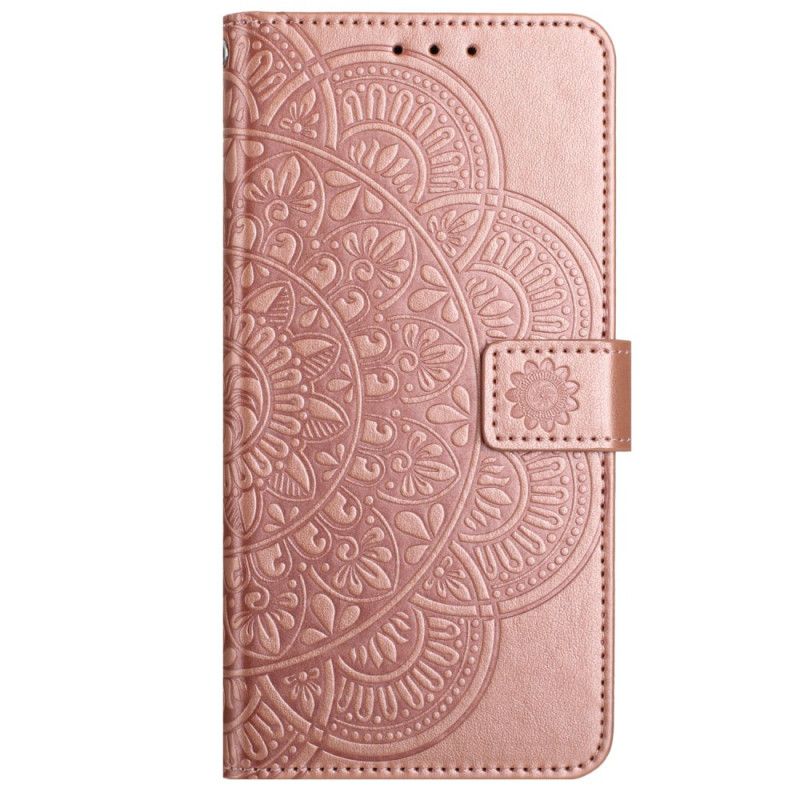 Folio-hoesje iPhone 16 Plus Mandala-riempatroon