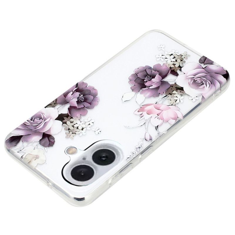 Hoesje iPhone 16 Plus Pioenrozen