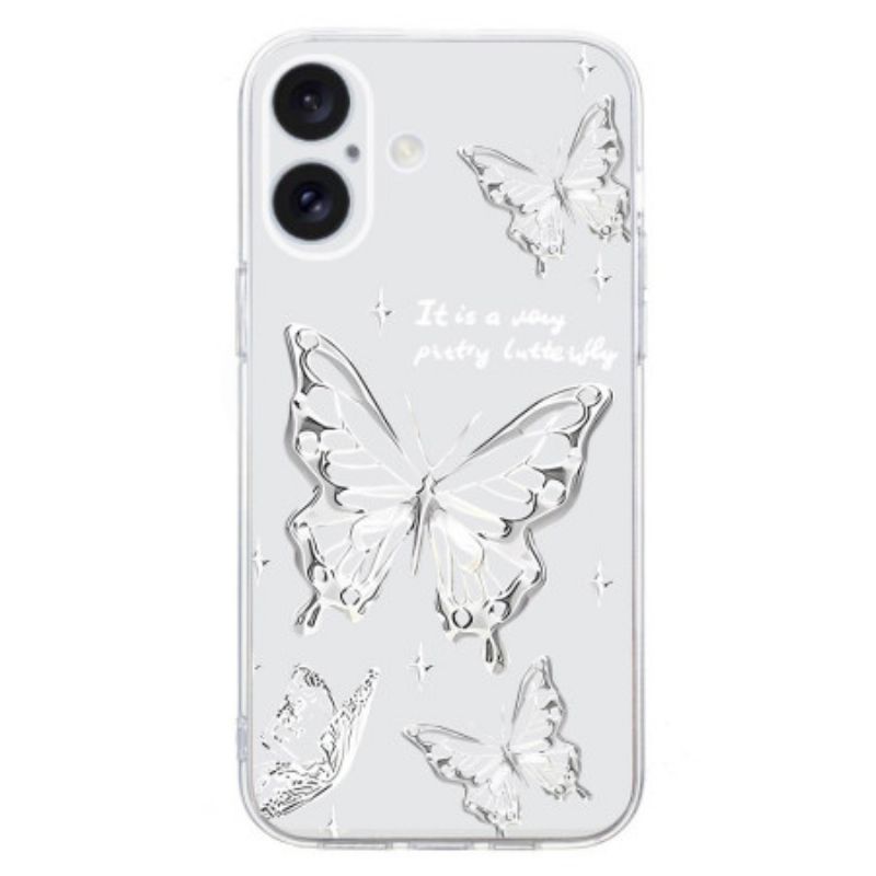 Hoesje iPhone 16 Plus Vlinders