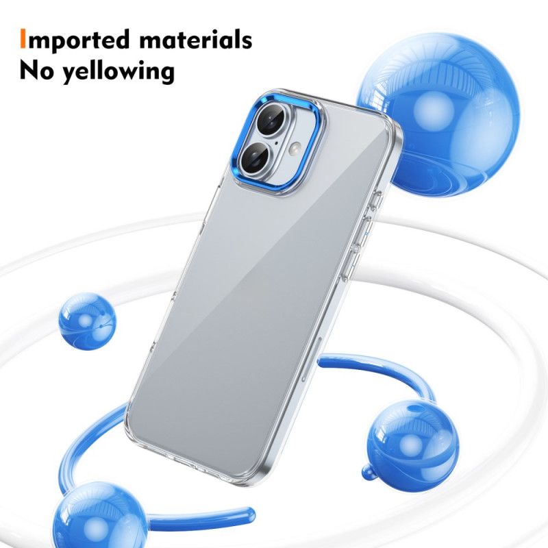 Hoesje Voor iPhone 16 Plus Cameraframe Van Aluminiumlegering