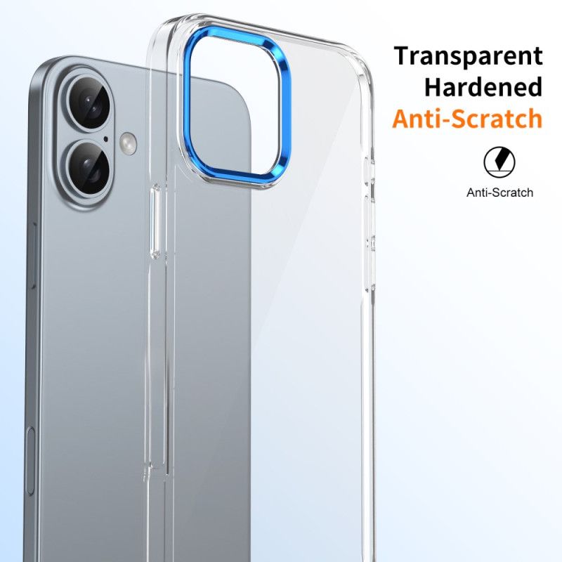 Hoesje Voor iPhone 16 Plus Cameraframe Van Aluminiumlegering