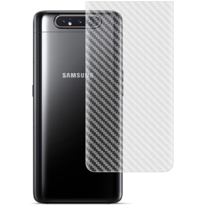 Beschermfolie Achter Voor Samsung Galaxy A80 / A90 Carbon Imak-Stijl