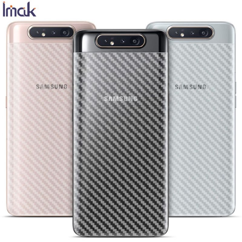 Beschermfolie Achter Voor Samsung Galaxy A80 / A90 Carbon Imak-Stijl