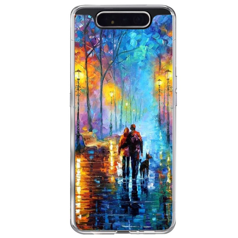 Cover Hoesje Samsung Galaxy A80 / A90 Telefoonhoesje Gezinswandeling