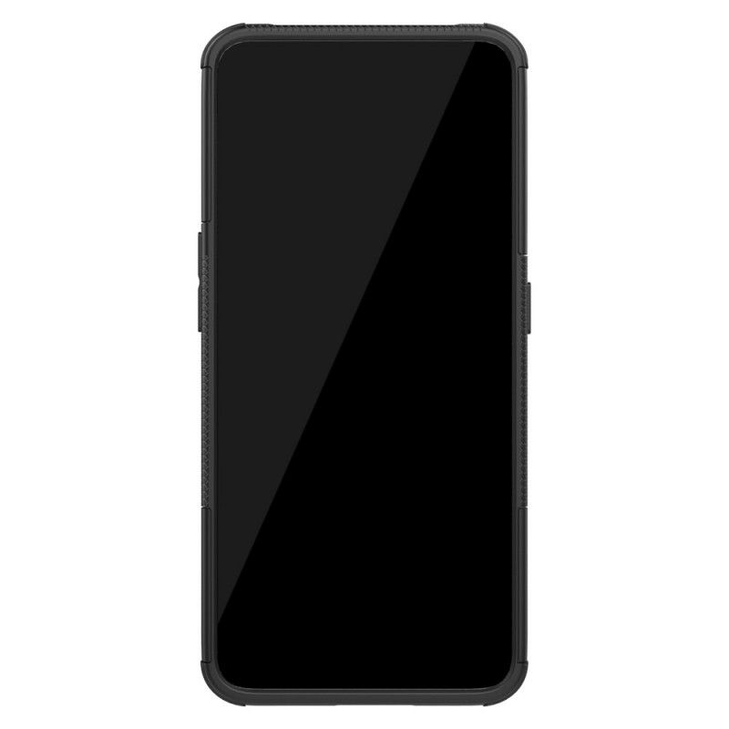 Cover Hoesje Samsung Galaxy A80 / A90 Wit Zwart Telefoonhoesje Ultrabestendig