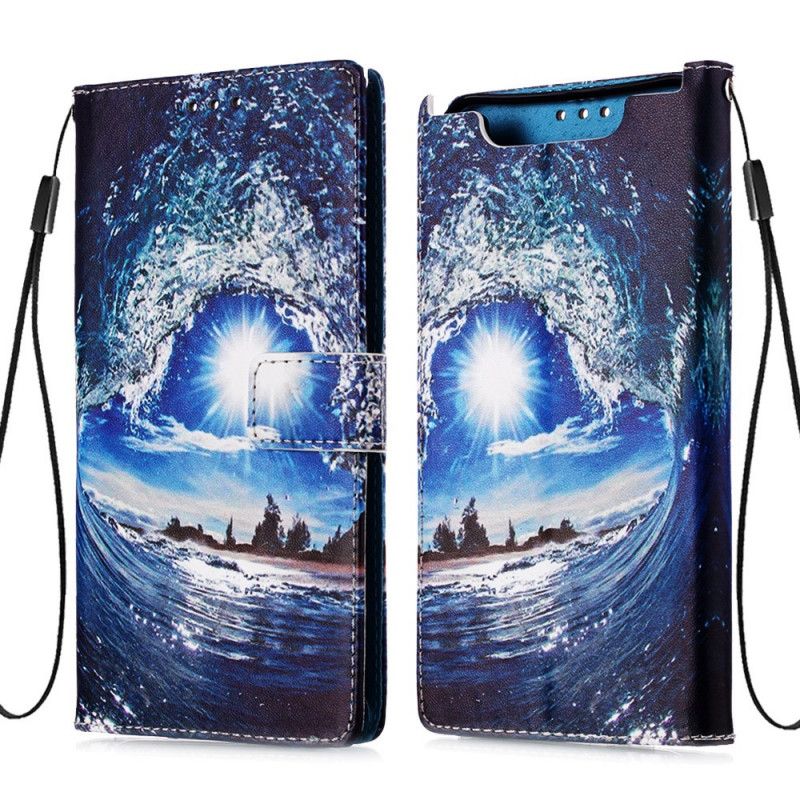 Flip Case Leren Samsung Galaxy A80 / A90 Hou Van De Golf