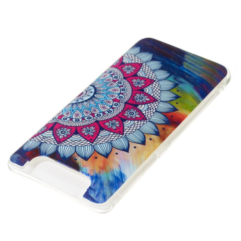 Hoesje Samsung Galaxy A80 / A90 Fluorescerende Mandala