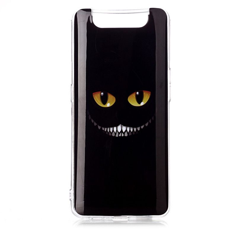 Hoesje voor Samsung Galaxy A80 / A90 Duivel Cat