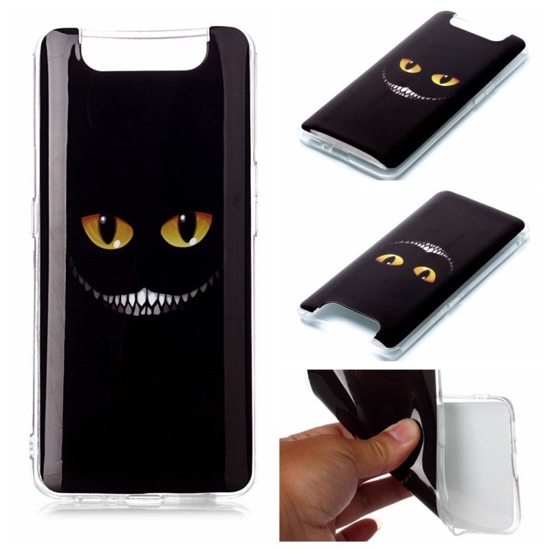 Hoesje voor Samsung Galaxy A80 / A90 Duivel Cat