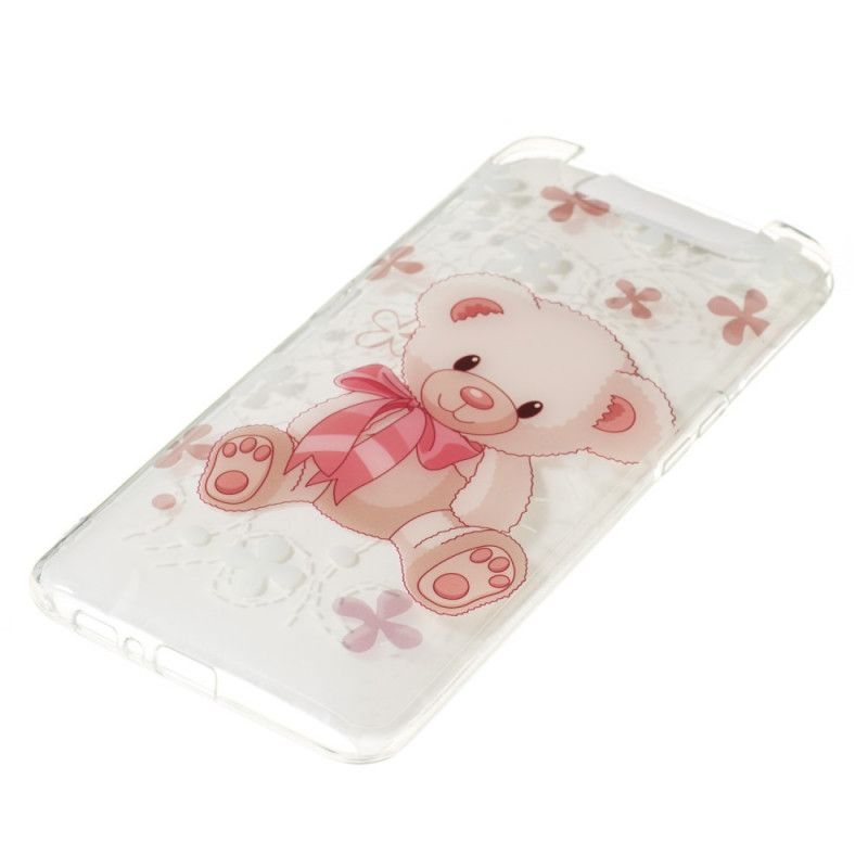 Hoesje voor Samsung Galaxy A80 / A90 Mooie Teddybeer