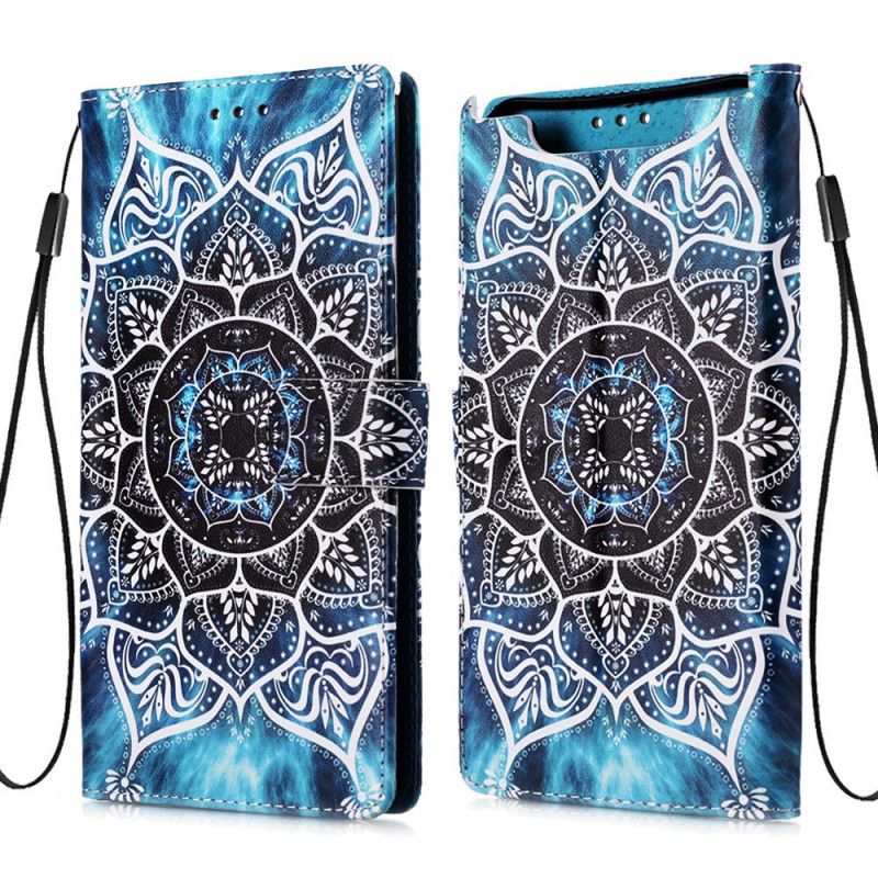 Leren Hoesje Samsung Galaxy A80 / A90 Mandala In De Lucht