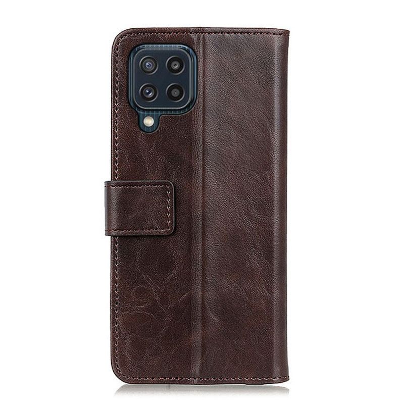 Flip Case Leren Samsung Galaxy M32 Khazneh Elegantie Leerstijl