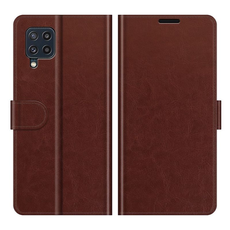 Flip Case Leren Samsung Galaxy M32 Klassiek Leereffect