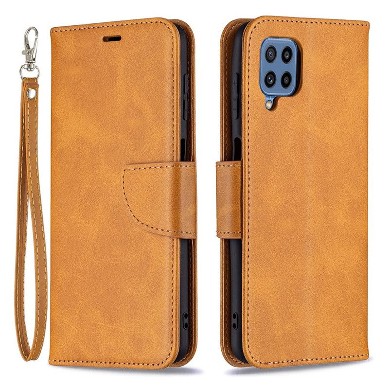 Folio-hoesje Samsung Galaxy M32 Gladde Flap Schuin