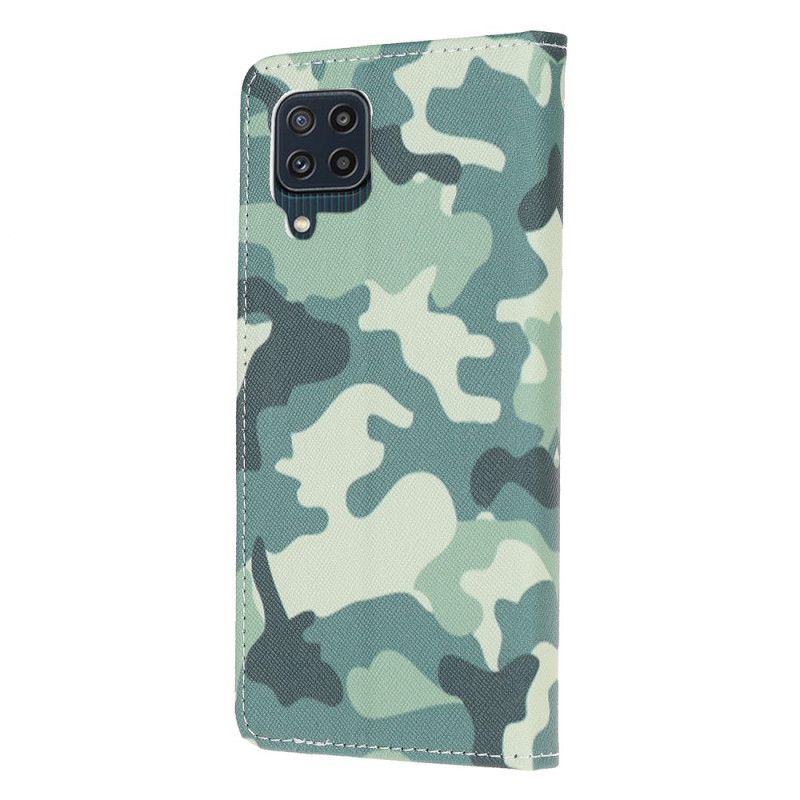 Folio-hoesje Samsung Galaxy M32 Militaire Camouflage