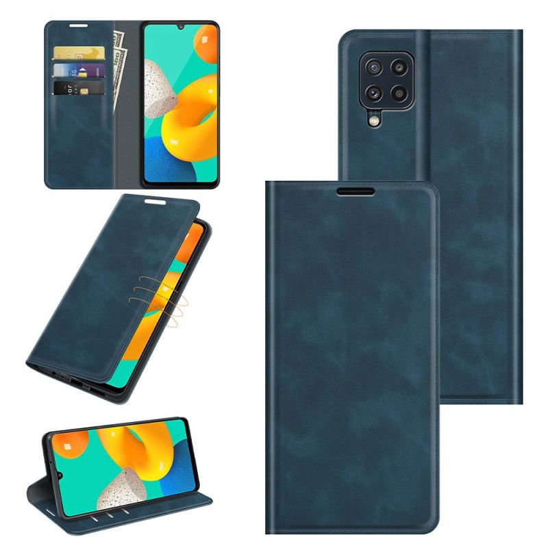 Folio-hoesje Samsung Galaxy M32 Stijl Lederen Ontwerp Bescherming Hoesje