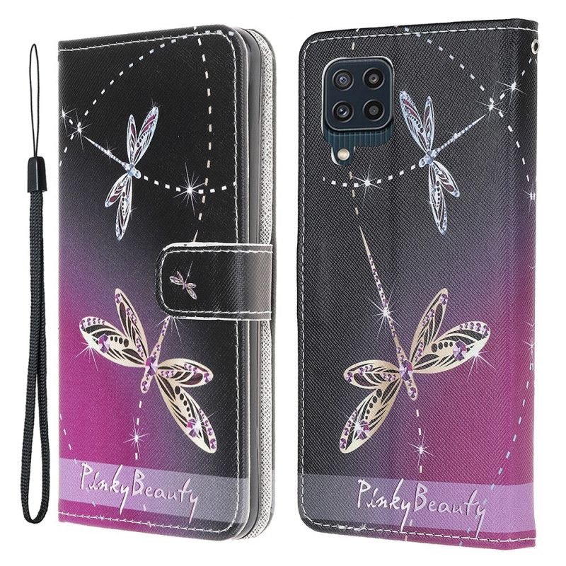 Folio-hoesje Samsung Galaxy M32 String Libellen