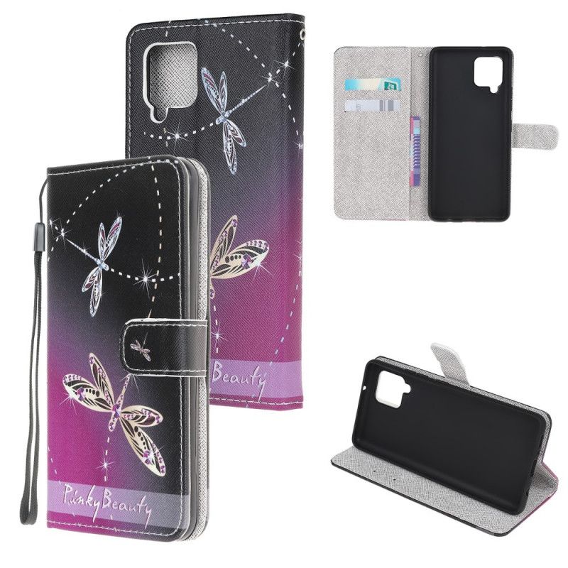 Folio-hoesje Samsung Galaxy M32 String Libellen