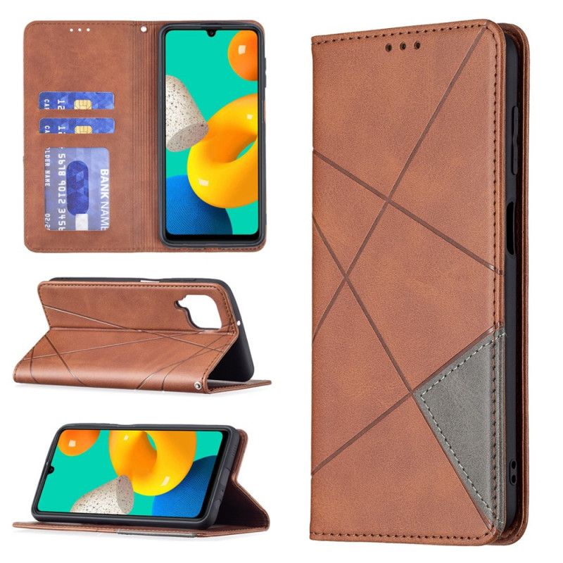 Folio-hoesje Samsung Galaxy M32 Telefoonhoesje Artiestenstijl