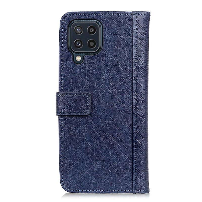 Folio-hoesje Samsung Galaxy M32 Telefoonhoesje Kunstleer Neushoorn Stijl