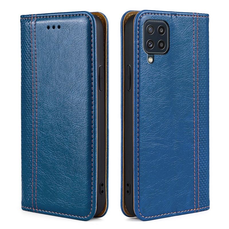 Folio-hoesje Samsung Galaxy M32 Telefoonhoesje Vintage Lederen Stijl