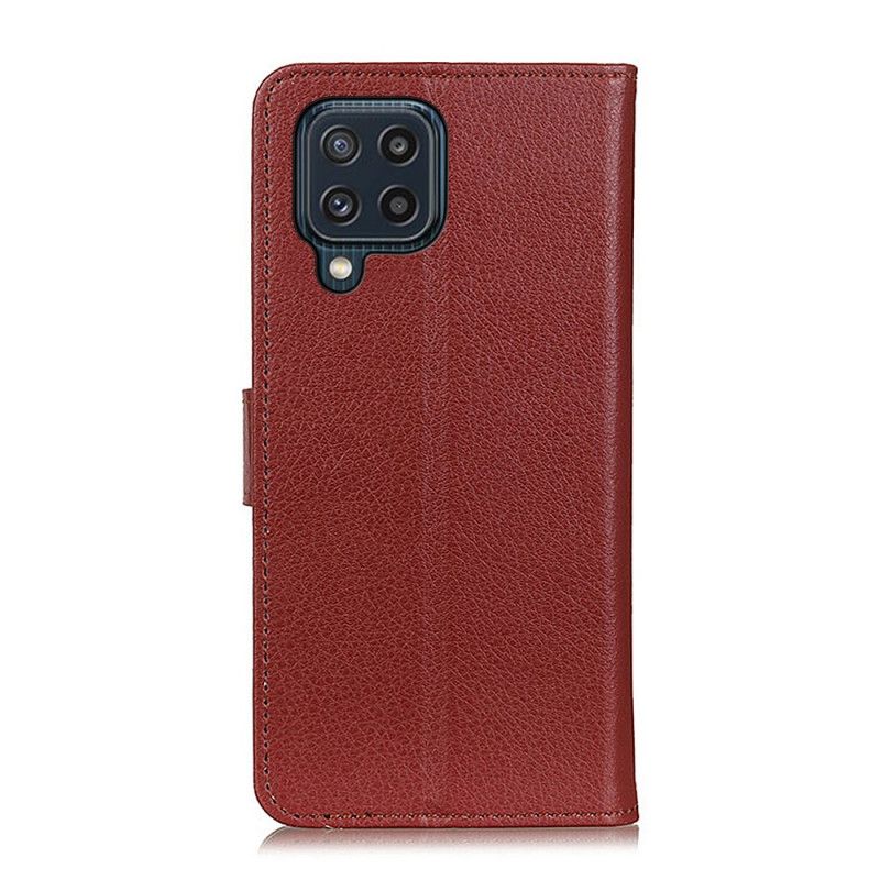 Leren Hoesje Samsung Galaxy M32 Lychee-textuur