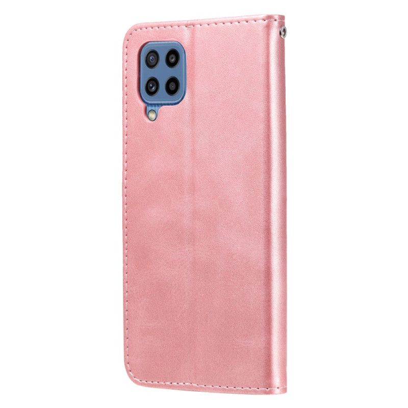 Leren Hoesje Samsung Galaxy M32 Portemonnee Bescherming Hoesje