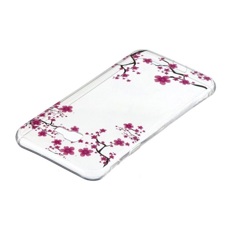 Hoesje voor Samsung Galaxy J4 Plus Pruimenbloesems