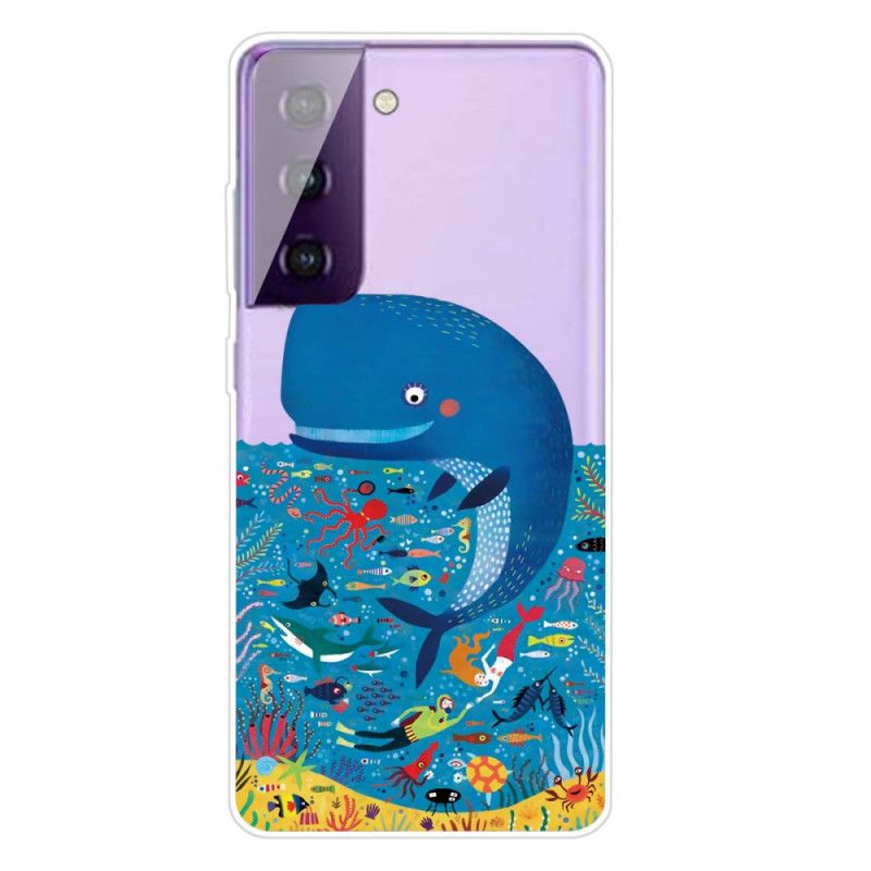 Cover Hoesje Samsung Galaxy S21 Plus 5G Telefoonhoesje Mariene Wereld