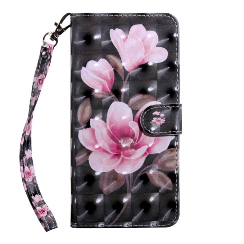 Flip Case Leren Samsung Galaxy S21 Plus 5G Bloemen Bloeien