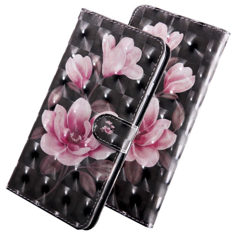 Flip Case Leren Samsung Galaxy S21 Plus 5G Bloemen Bloeien