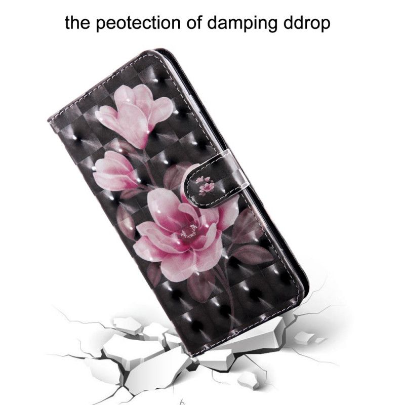 Flip Case Leren Samsung Galaxy S21 Plus 5G Bloemen Bloeien