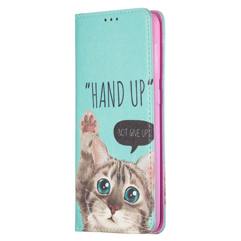 Folio-hoesje Samsung Galaxy S21 Plus 5G Hand Omhoog