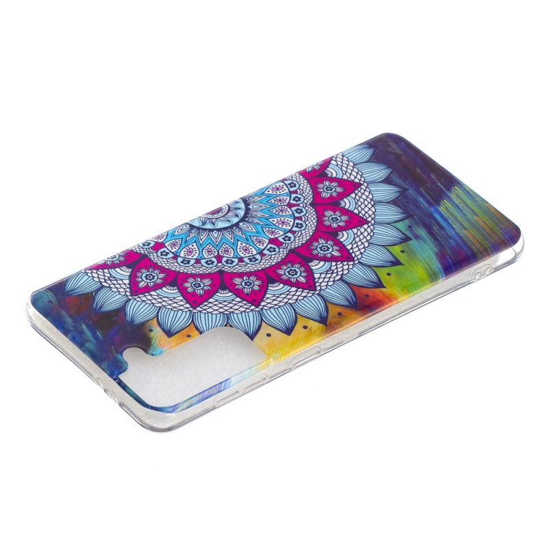 Hoesje Samsung Galaxy S21 Plus 5G Fluorescerende Mandala