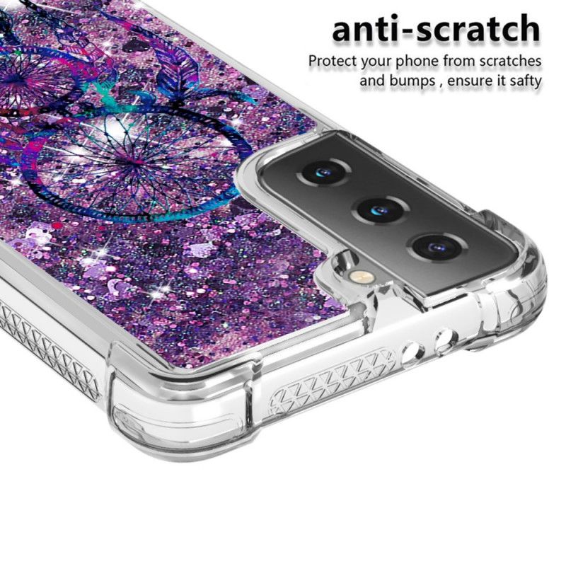 Hoesje Samsung Galaxy S21 Plus 5G Glitter Dromenvanger