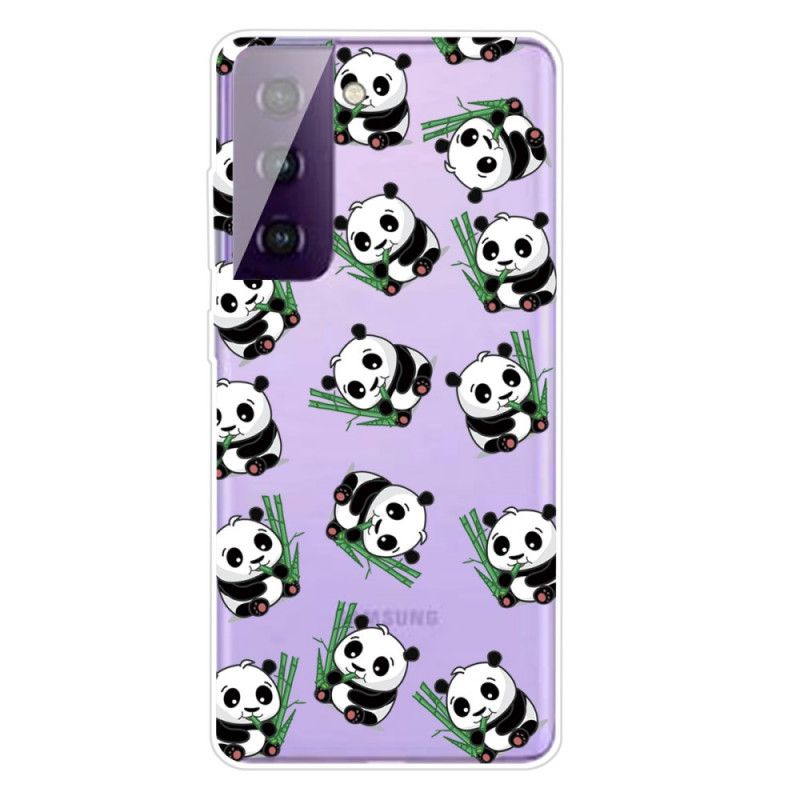 Hoesje Samsung Galaxy S21 Plus 5G Kleine Panda'S