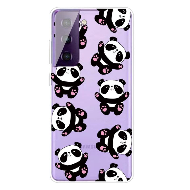 Hoesje Samsung Galaxy S21 Plus 5G Telefoonhoesje Leuke Panda'S