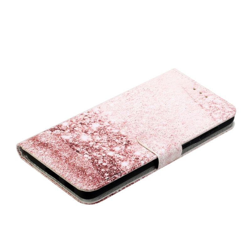 Leren Hoesje voor Samsung Galaxy S21 Plus 5G Designer Pailletten