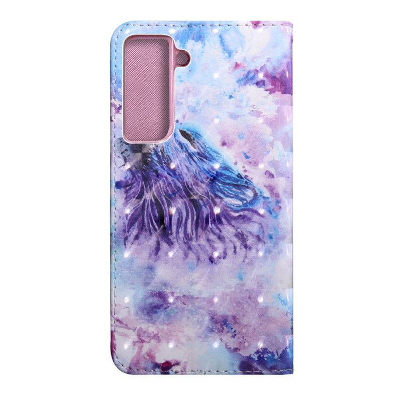 Leren Hoesje voor Samsung Galaxy S21 Plus 5G Gerald De Wolf