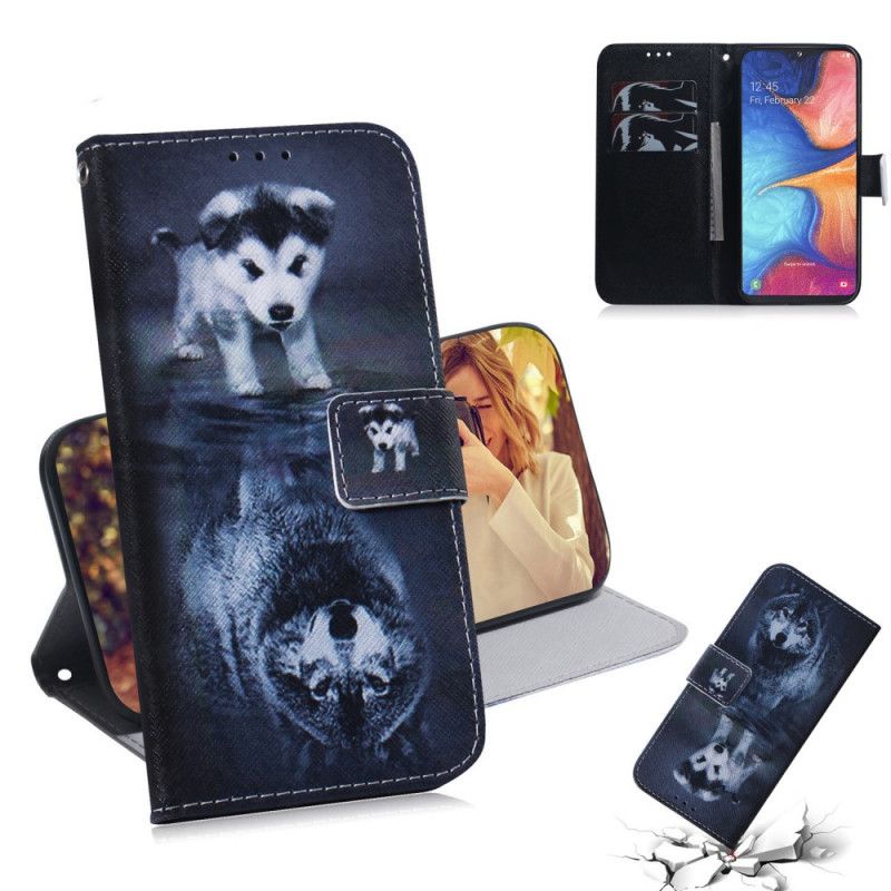 Leren Hoesje Samsung Galaxy M21 Ernesto De Wolf