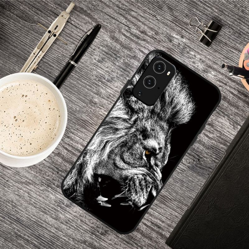 Case Hoesje OnePlus 9 Telefoonhoesje Woeste Leeuw