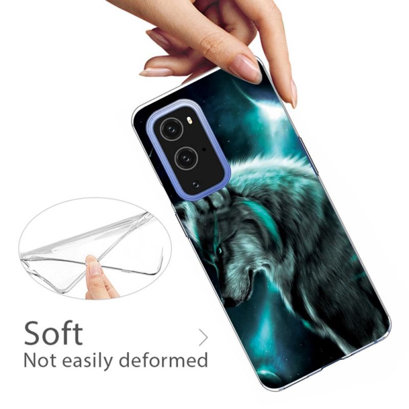 Cover Hoesje OnePlus 9 Telefoonhoesje Koninklijke Wolf