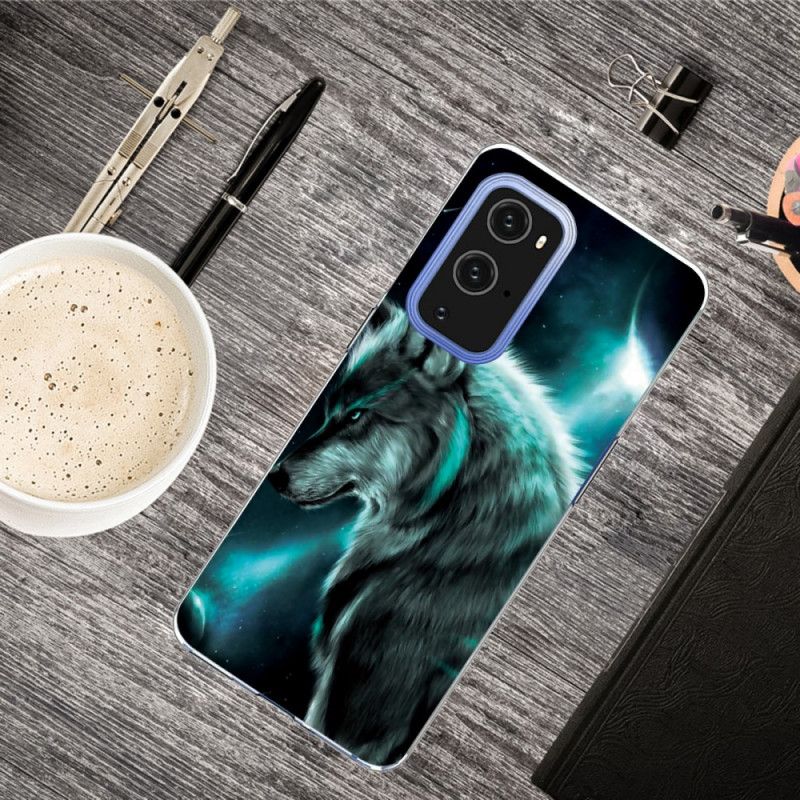 Cover Hoesje OnePlus 9 Telefoonhoesje Koninklijke Wolf