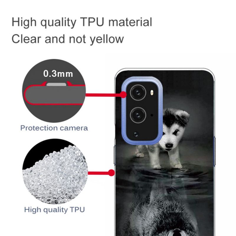 Cover Hoesje OnePlus 9 Telefoonhoesje Puppydroom