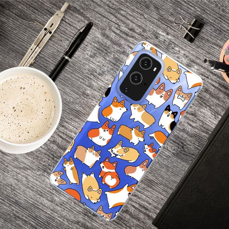 Hoesje OnePlus 9 Meerdere Honden