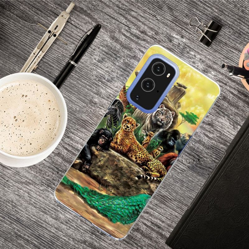 Hoesje OnePlus 9 Safaridieren