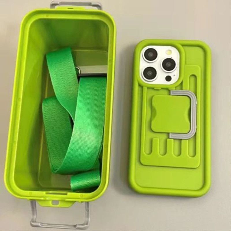 Case Hoesje iPhone 16 Pro Telefoonhoesje Met Opbergdoos Uit De Xx-serie