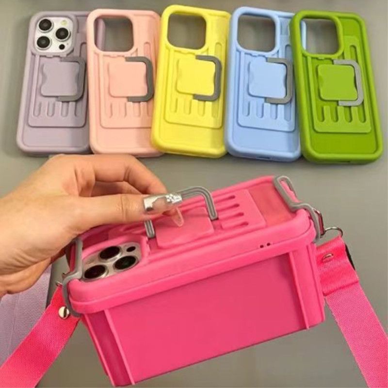 Case Hoesje iPhone 16 Pro Telefoonhoesje Met Opbergdoos Uit De Xx-serie